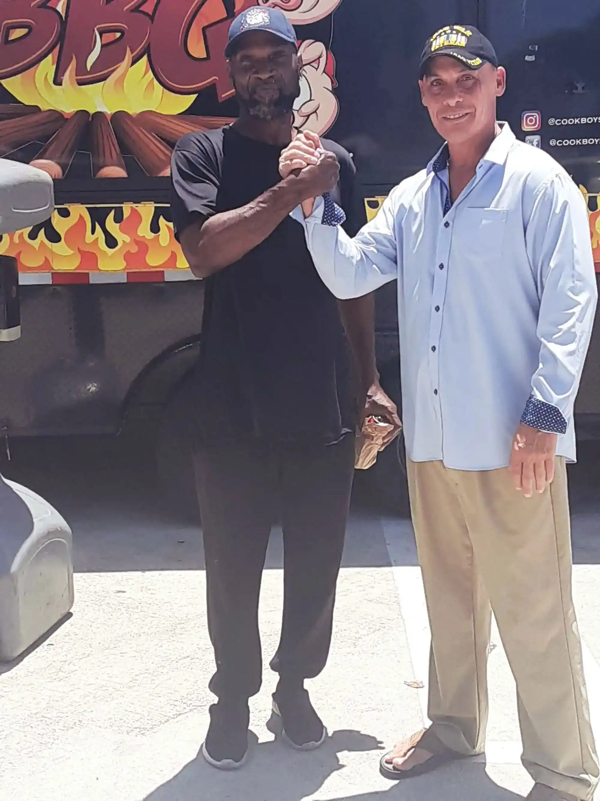 Veteran David Haave supporting multicultural balance for all to enjoy equality and the freedoms for peace. -- David Haave